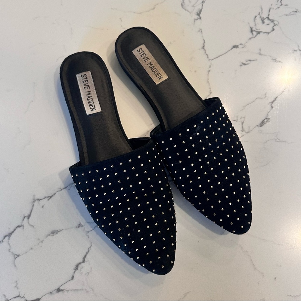 Steve Madden Trace studded Mules